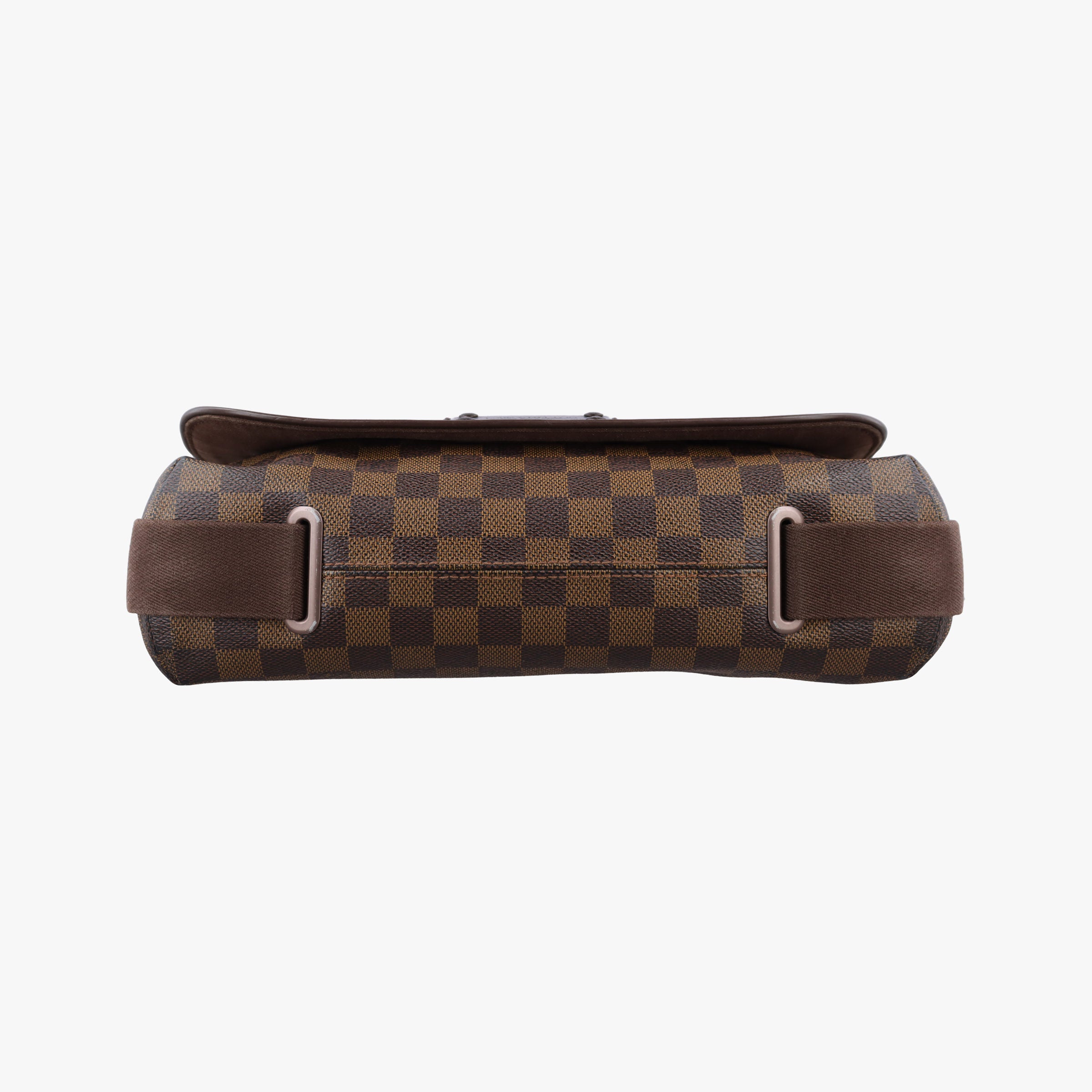 Pre-owned Louis Vuitton BROOKLYN MM EBENE Damier Canvas N51211 shoulderbag | stylenewstar