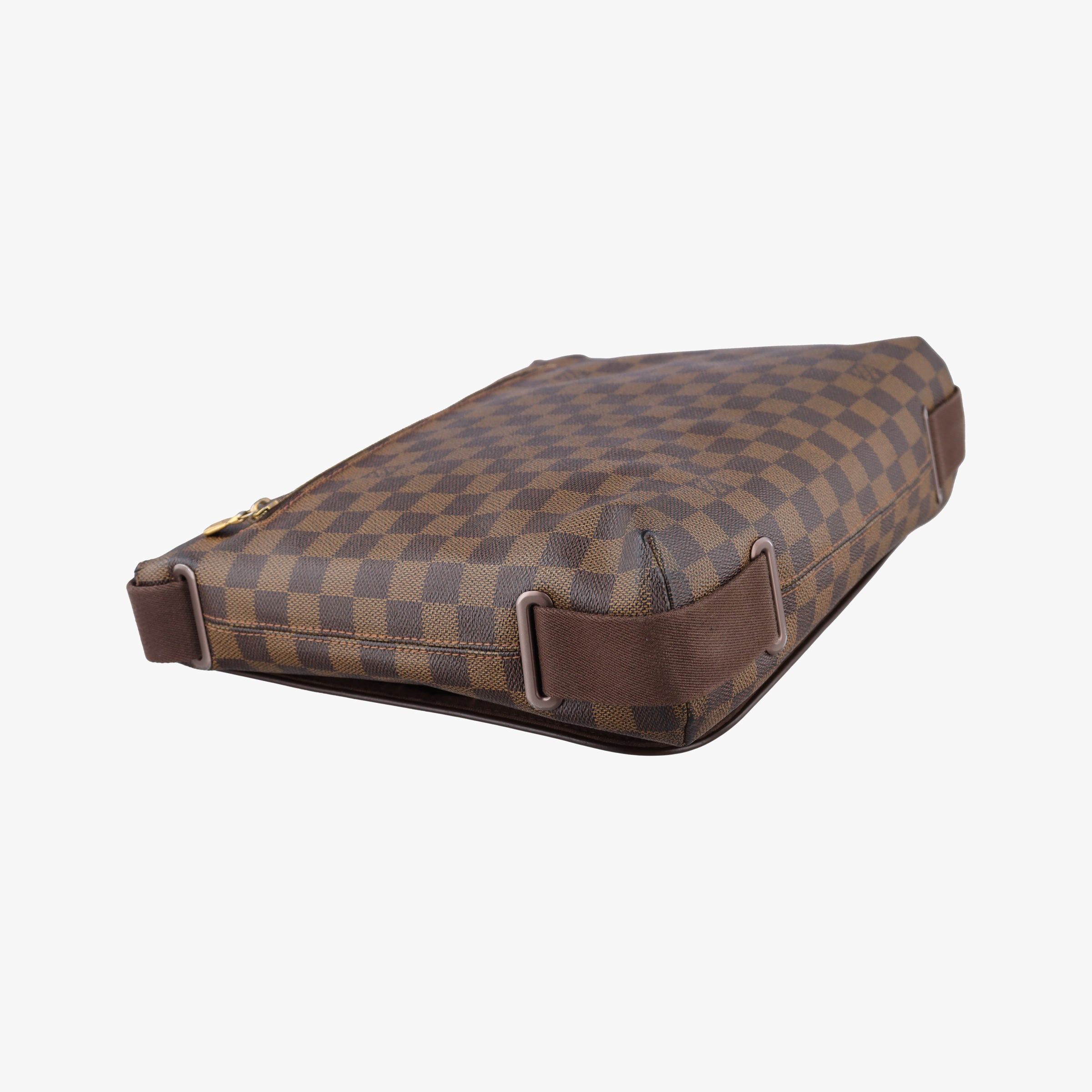 Pre-owned Louis Vuitton BROOKLYN MM EBENE Damier Canvas N51211 shoulderbag | stylenewstar