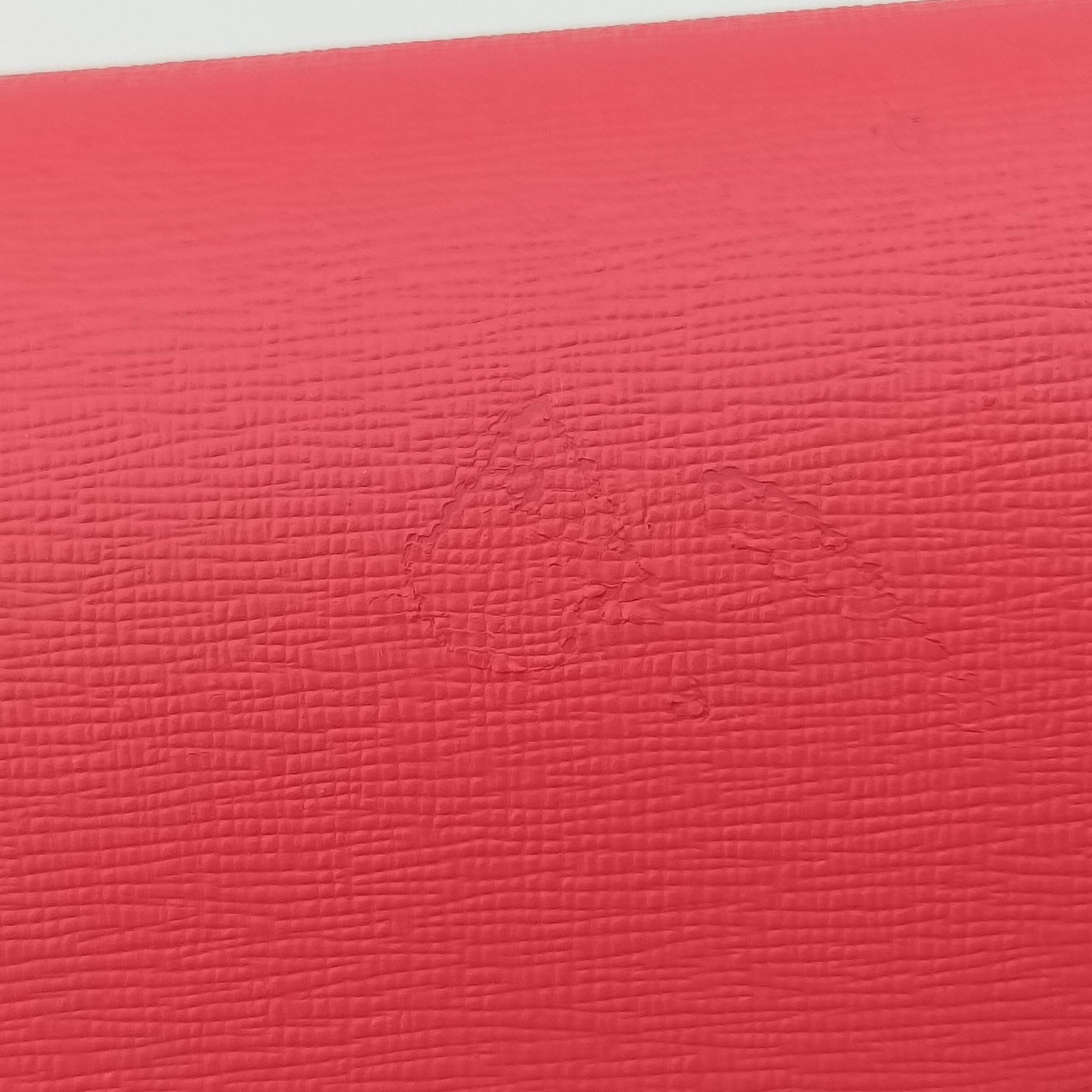 Pre-owned Fendi Petite 2 JOURS pink Leather 8BH253 shoulderbag | stylenewstar