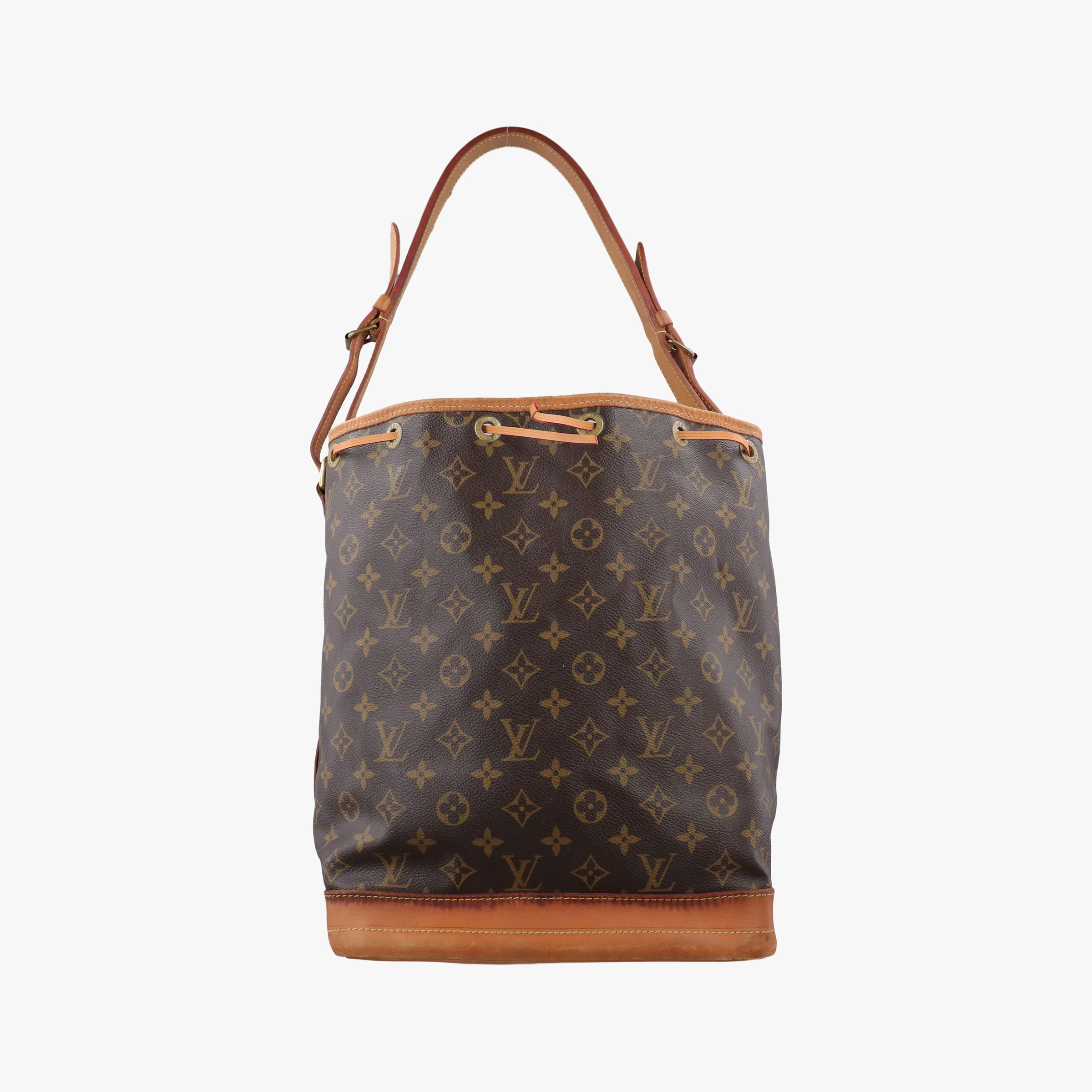 Pre-owned Louis Vuitton Noe Brown Monogram Canvas M42224 shoulderbag | stylenewstar