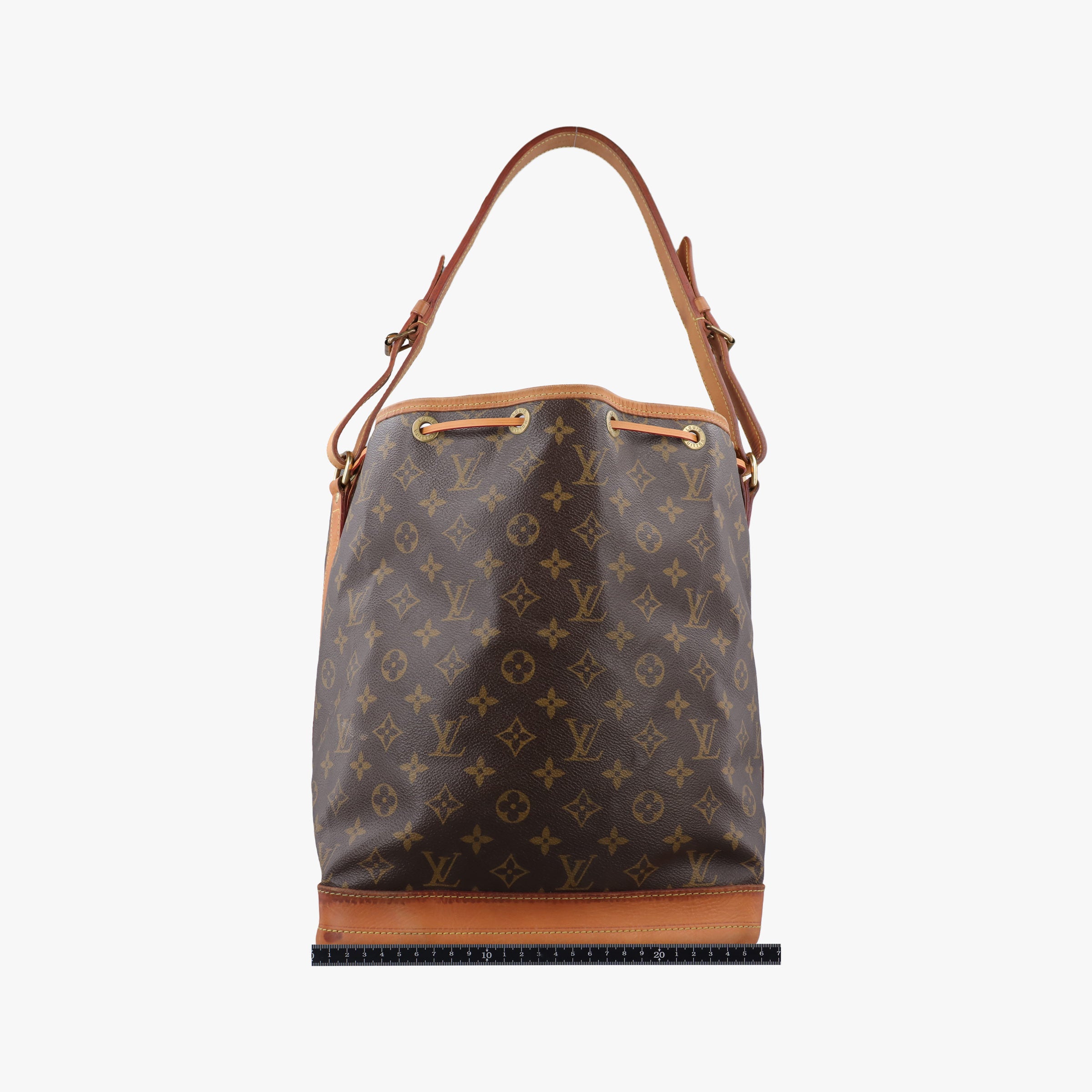 Pre-owned Louis Vuitton Noe Brown Monogram Canvas M42224 shoulderbag | stylenewstar