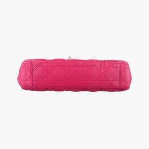 Pre-owned Christian Dior Miss Dior CANNAGE New Lock Pink lambskin  shoulderbag | stylenewstar