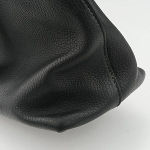 Secondhand Gucci Bamboo Tassel Tote Black Leather 449642 handbag | stylenewstar