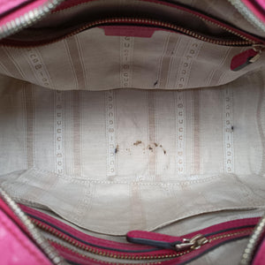 Secondhand Gucci Bright Diamante Rose Leather 354224 shoulderbag | stylenewstar