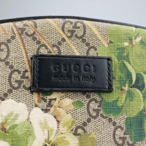 Vintage Gucci GG Blooms Brown PVC coated canvas×Leather 406370 backpack/rucksack | stylenewstar