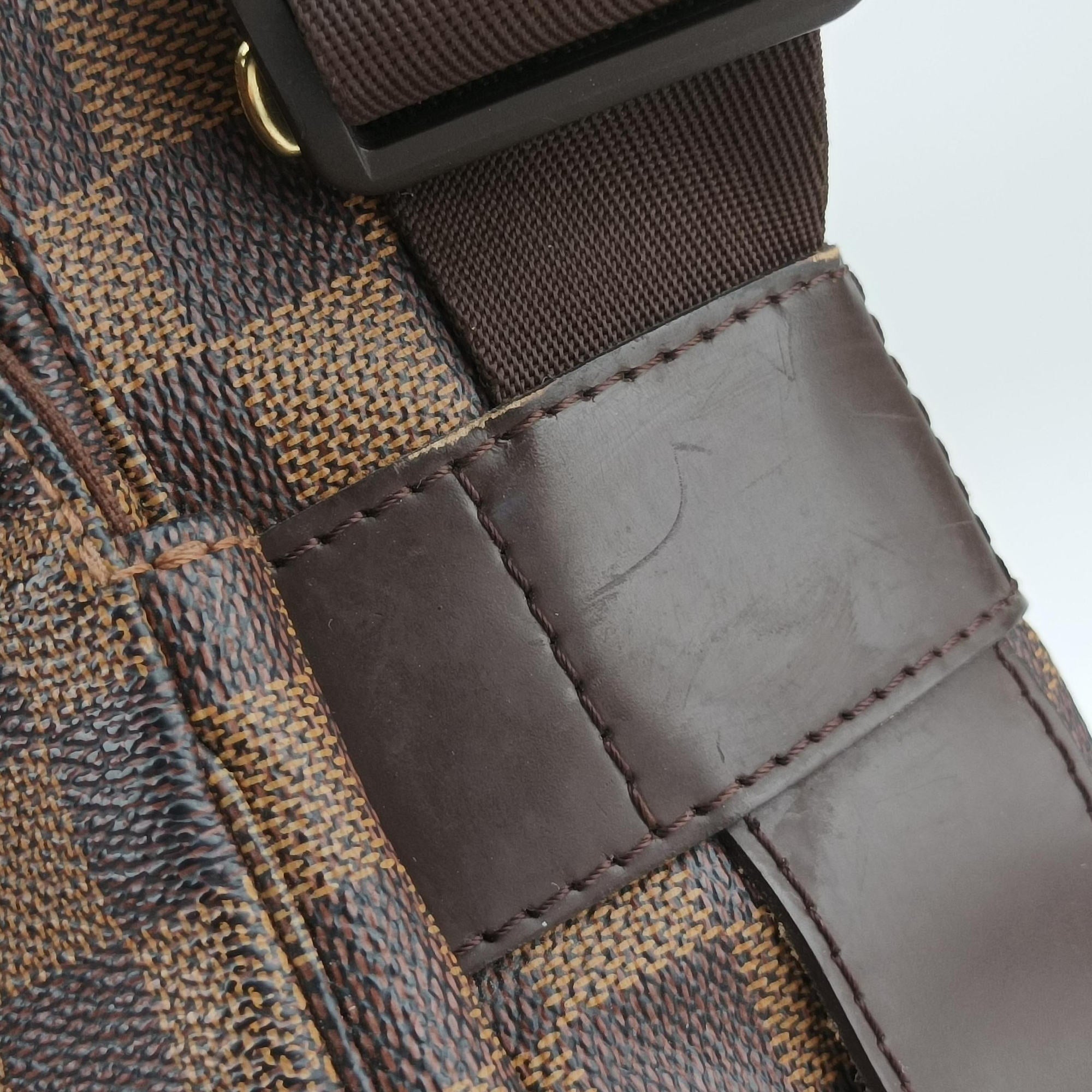 Pre-owned Louis Vuitton NAVIGLIO EBENE Damier Canvas N45255 shoulderbag | stylenewstar