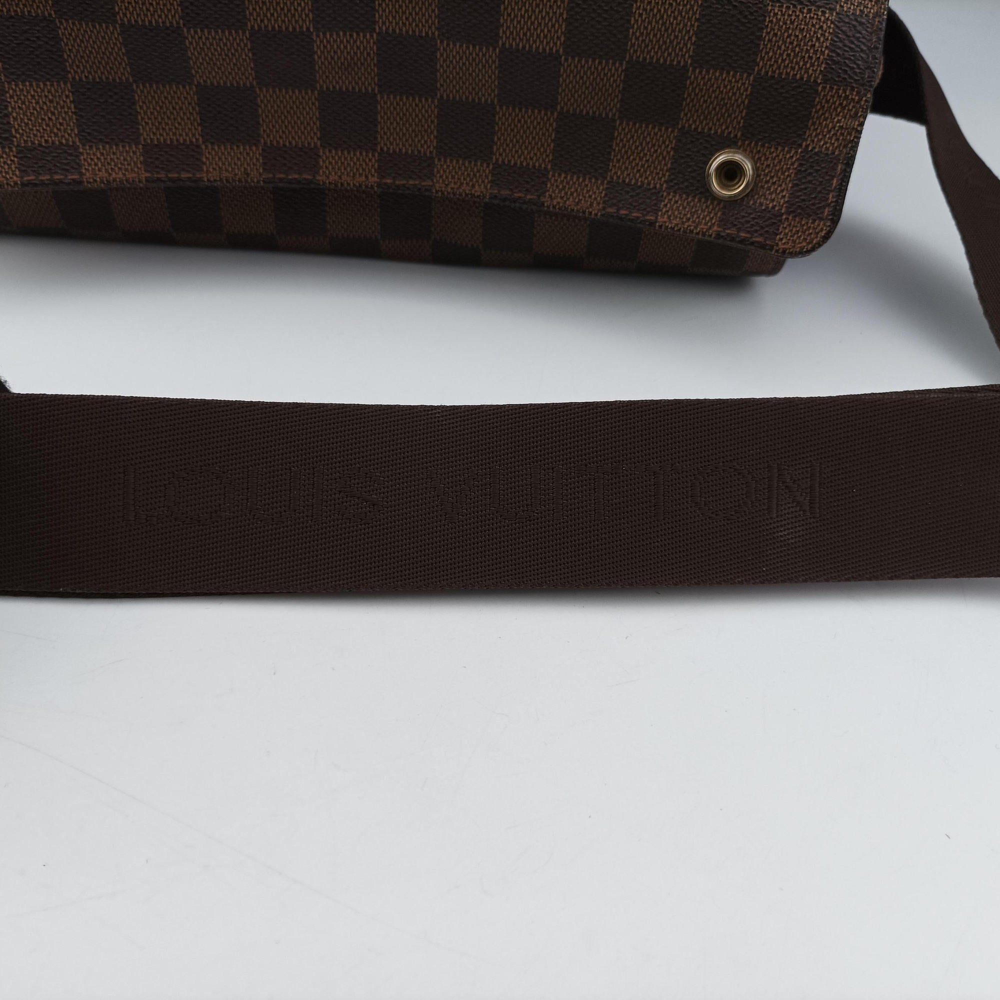 Pre-owned Louis Vuitton NAVIGLIO EBENE Damier Canvas N45255 shoulderbag | stylenewstar