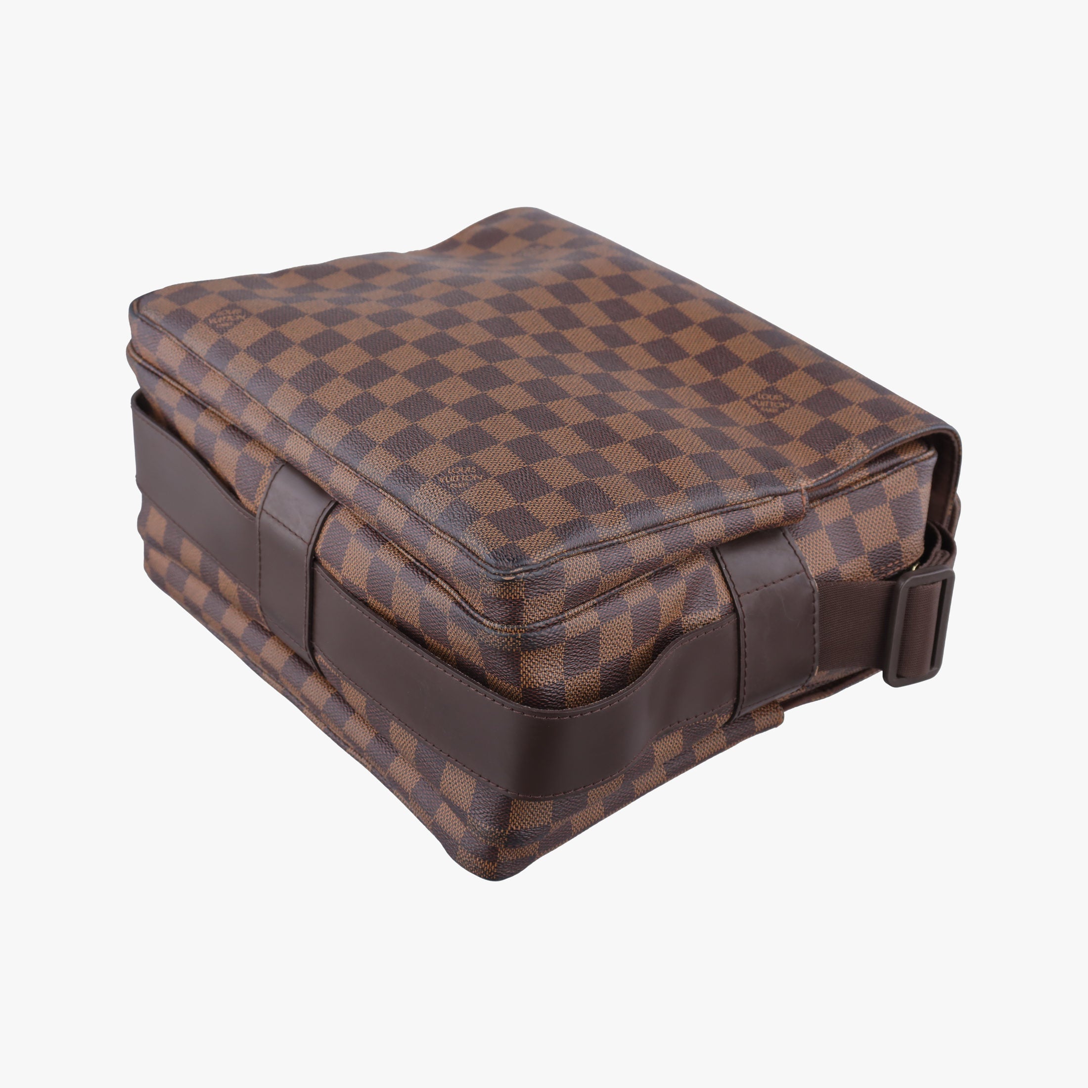 Pre-owned Louis Vuitton NAVIGLIO EBENE Damier Canvas N45255 shoulderbag | stylenewstar