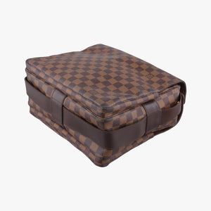 Pre-owned Louis Vuitton NAVIGLIO EBENE Damier Canvas N45255 shoulderbag | stylenewstar