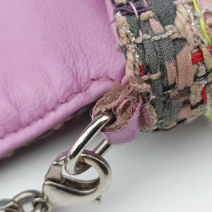 Pre-owned Christian Dior Miss Dior Multicolour Tweed × Leather  shoulderbag | stylenewstar