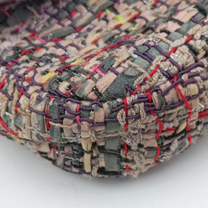 Pre-owned Christian Dior Miss Dior Multicolour Tweed × Leather  shoulderbag | stylenewstar