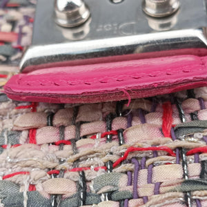 Pre-owned Christian Dior Miss Dior Multicolour Tweed × Leather  shoulderbag | stylenewstar