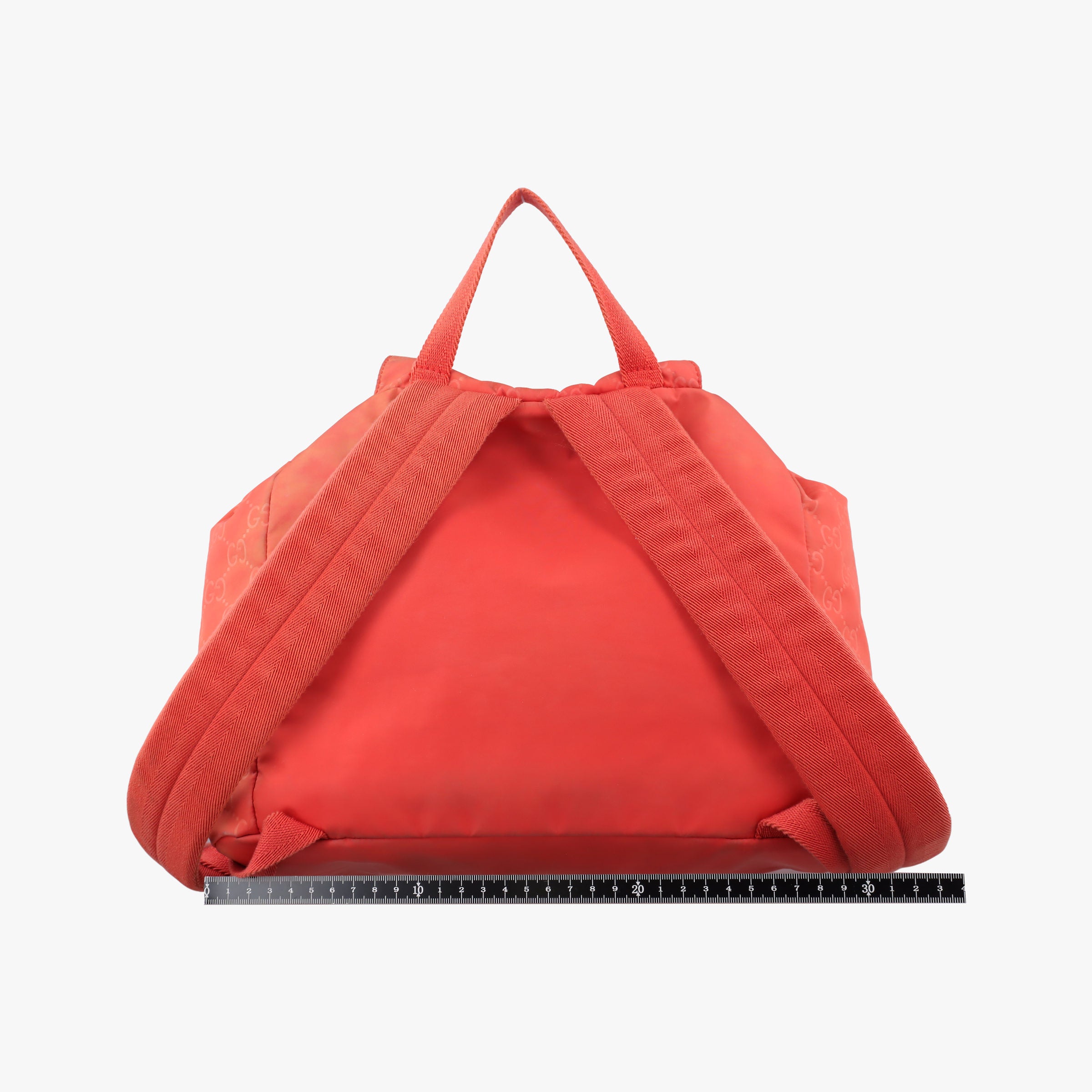Vintage Gucci GG Monogram Orange nylon 406361 backpack/rucksack | stylenewstar