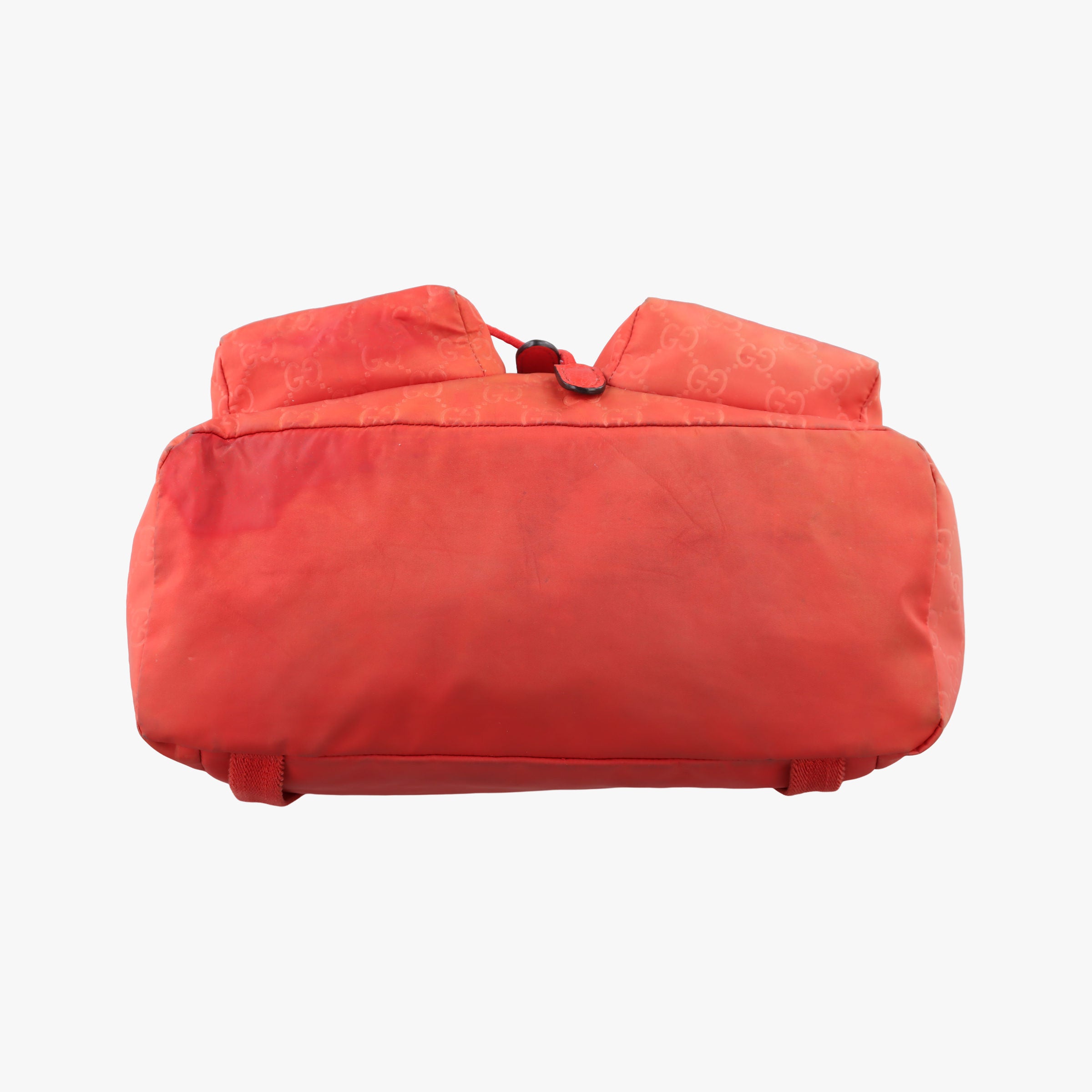 Vintage Gucci GG Monogram Orange nylon 406361 backpack/rucksack | stylenewstar
