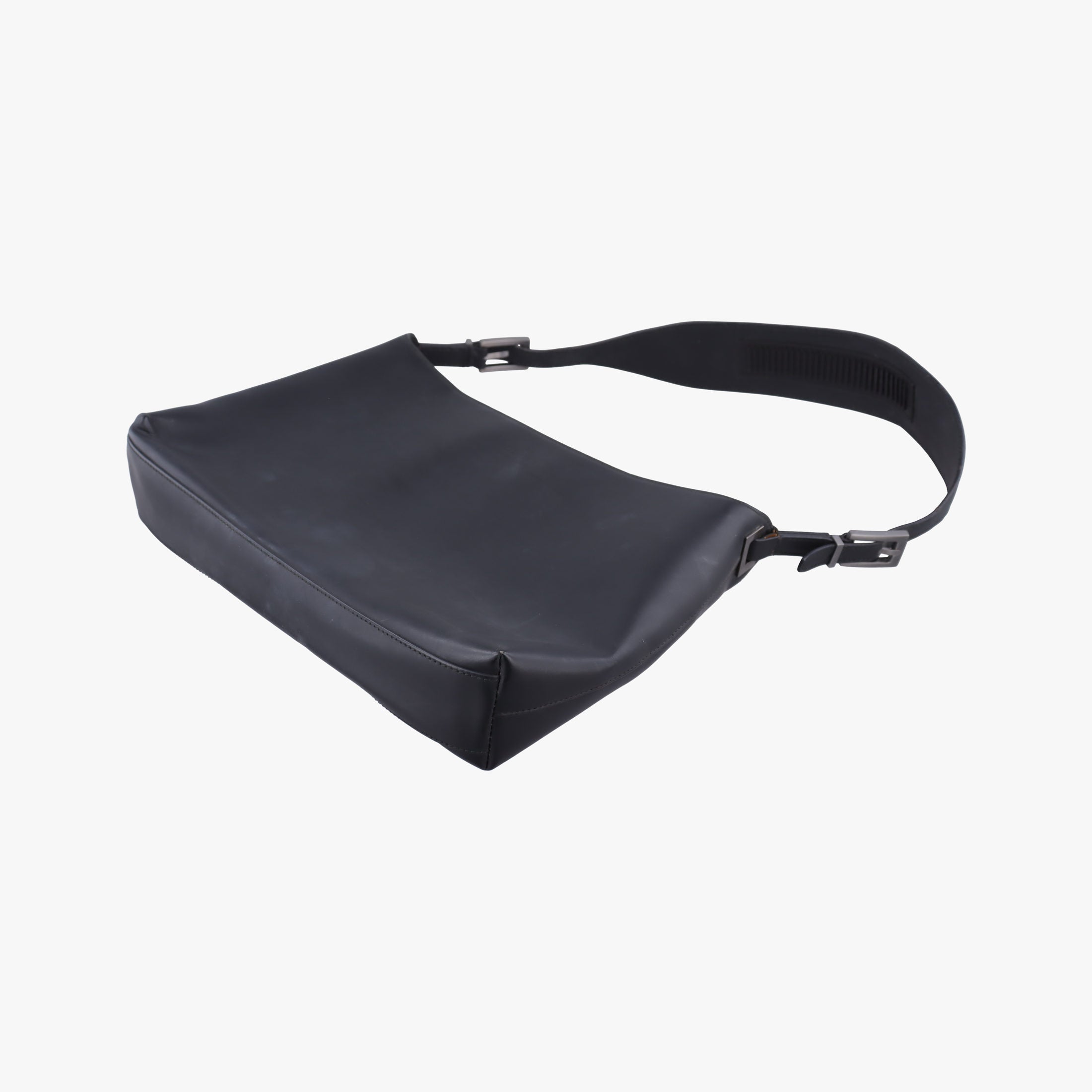 Pre-owned Gucci Minimalist Hobo Black leather  shoulderbag | stylenewstar