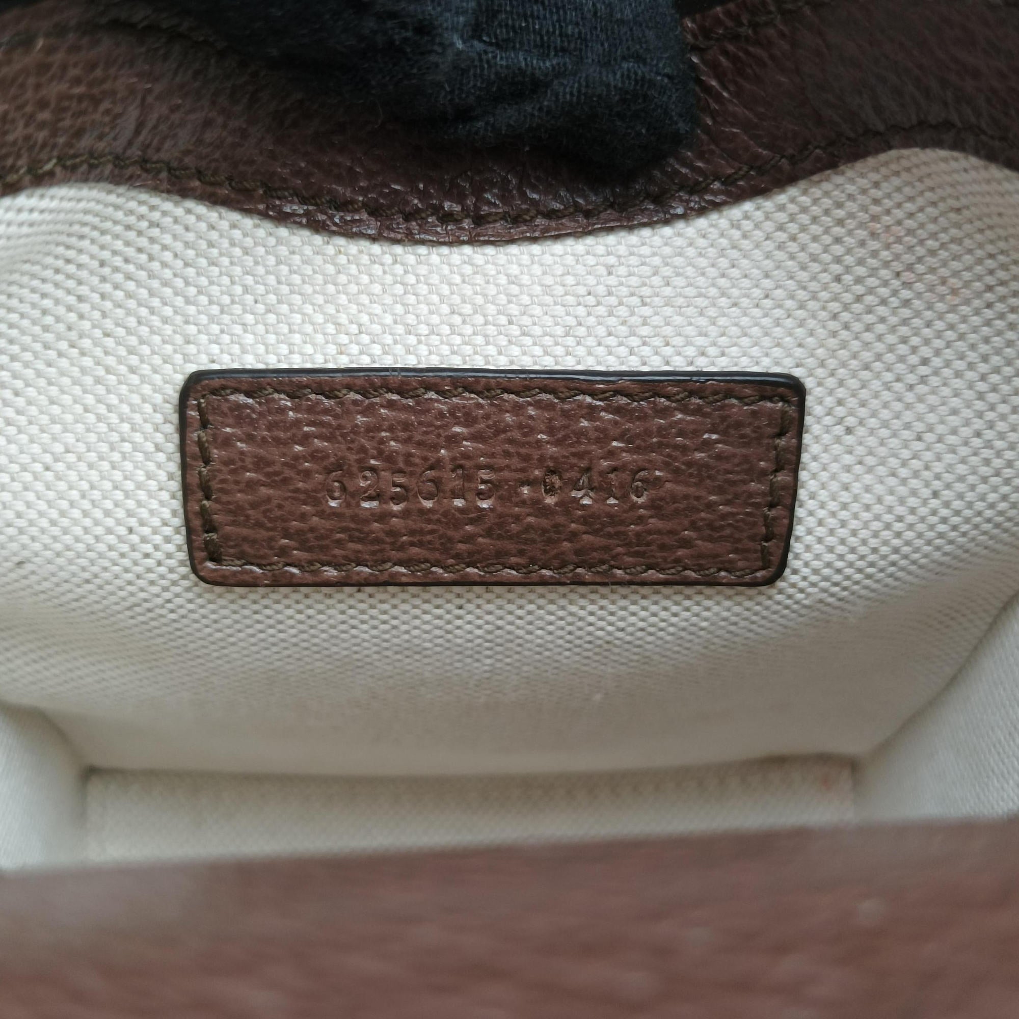Secondhand Gucci Horsebit 1955 beige×Multicolour PVC coated canvas 625615 shoulderbag | stylenewstar