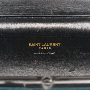 Pre-owned Yves Saint Laurent Fringe Monogram Opium Box Black Plexiglass 418593 shoulderbag | stylenewstar