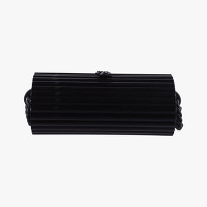 Pre-owned Yves Saint Laurent Fringe Monogram Opium Box Black Plexiglass 418593 shoulderbag | stylenewstar