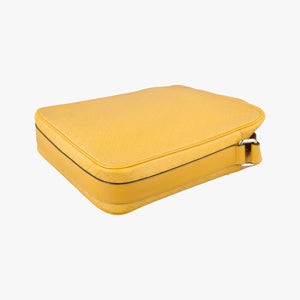 Pre-owned Gucci Diamante Yellow Leather 201448 shoulderbag | stylenewstar