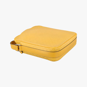 Pre-owned Gucci Diamante Yellow Leather 201448 shoulderbag | stylenewstar