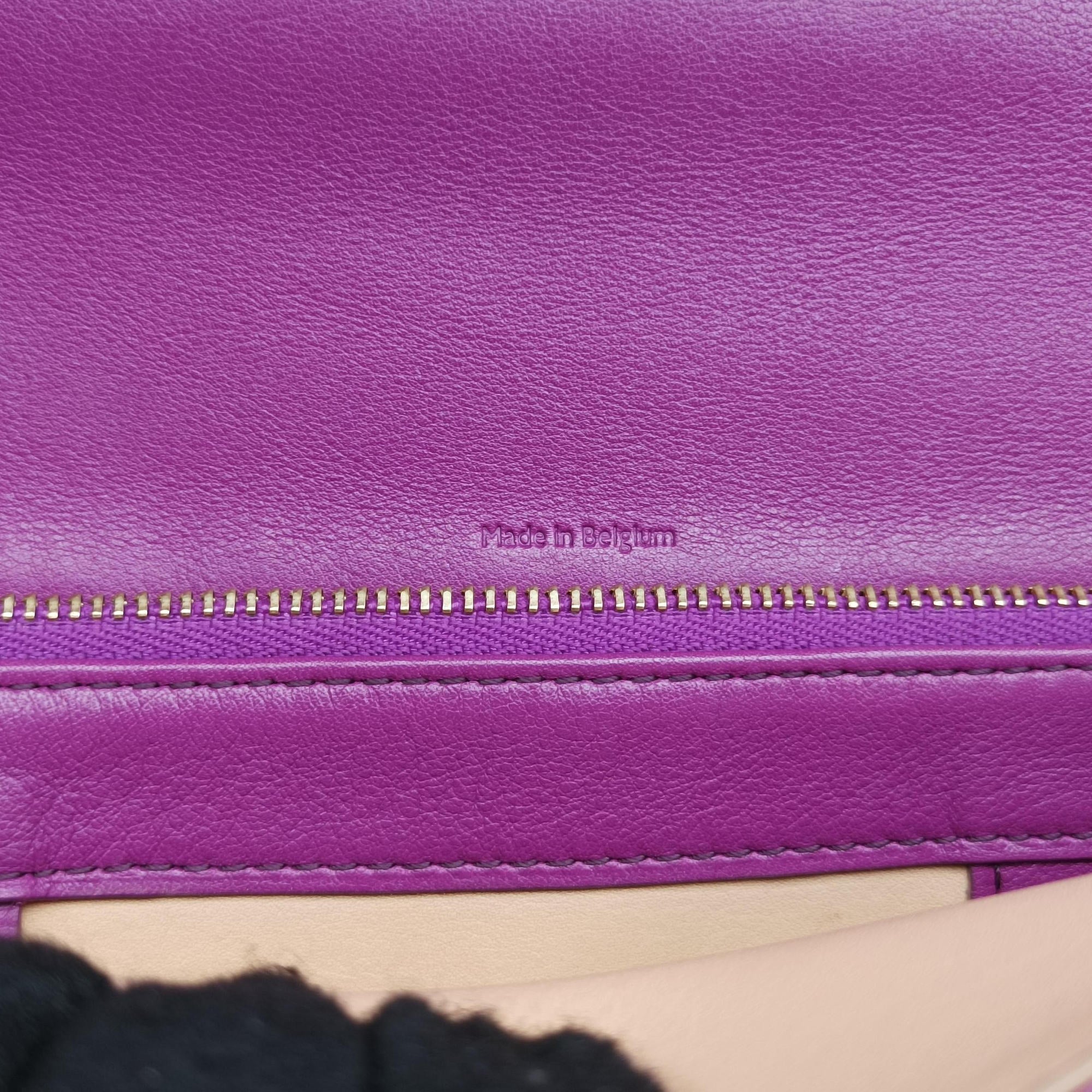 Vintage Delvaux Tampete Orchid Leather  shoulderbag | stylenewstar