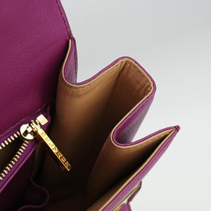 Vintage Delvaux Tampete Orchid Leather  shoulderbag | stylenewstar