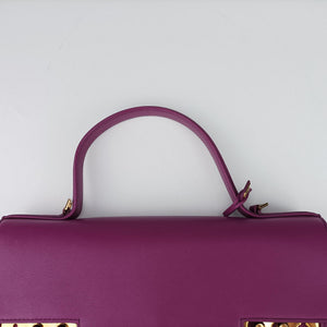 Vintage Delvaux Tampete Orchid Leather  shoulderbag | stylenewstar
