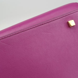 Vintage Delvaux Tampete Orchid Leather  shoulderbag | stylenewstar