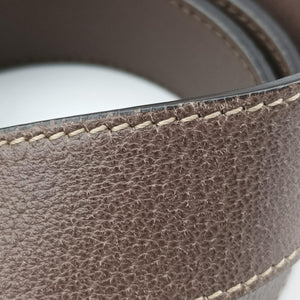 Pre-owned Gucci Ophidia Brown PVC coated canvas 517076 bum bag/waist bag | stylenewstar