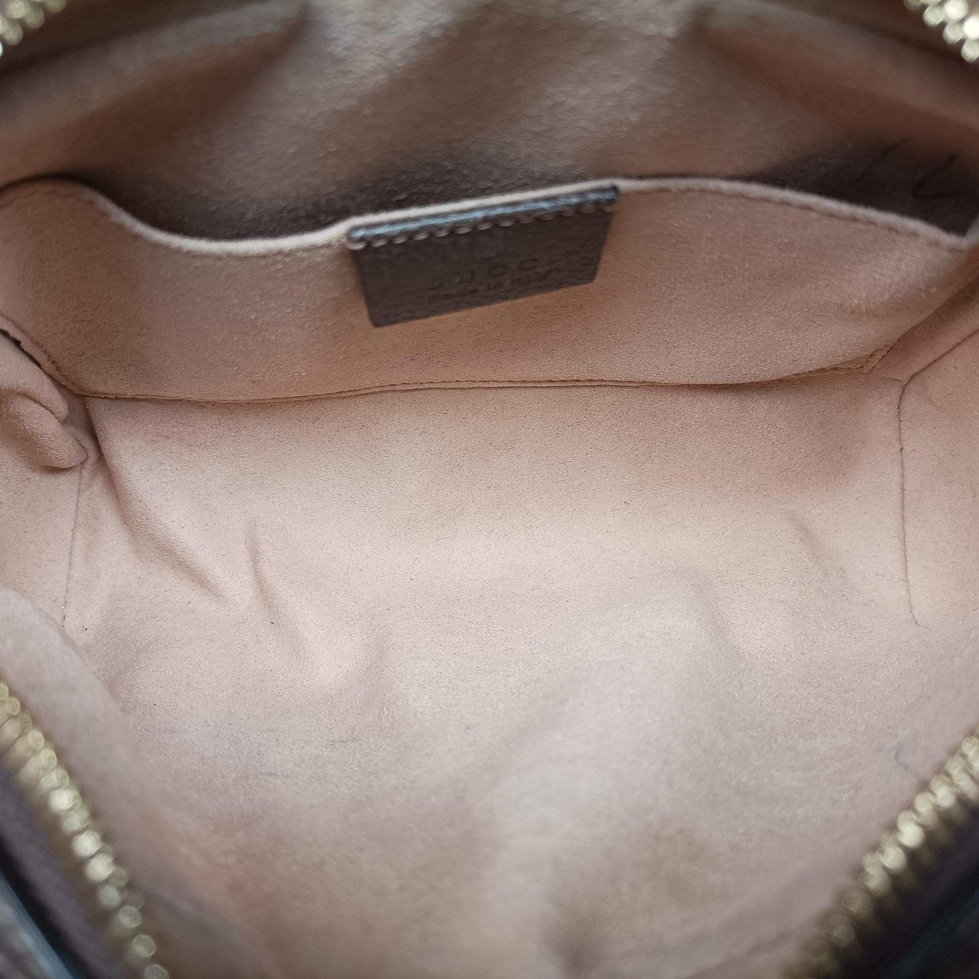 Pre-owned Gucci Ophidia Brown PVC coated canvas 517076 bum bag/waist bag | stylenewstar