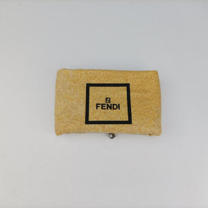 Pre-owned Fendi Baguette Grey Wool × Leather 16 160 shoulderbag | stylenewstar