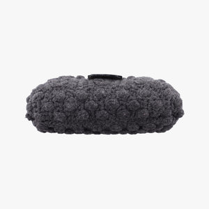 Pre-owned Fendi Baguette Grey Wool × Leather 16 160 shoulderbag | stylenewstar