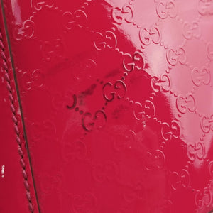 Pre-owned Gucci Microguccissima Rose Patent Leather 309617 shoulderbag | stylenewstar