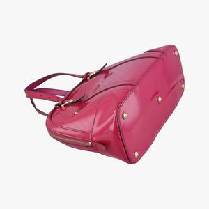 Pre-owned Gucci Microguccissima Rose Patent Leather 309617 shoulderbag | stylenewstar
