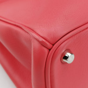 Pre-owned Christian Dior Diorissimo Pink Leather  shoulderbag | stylenewstar