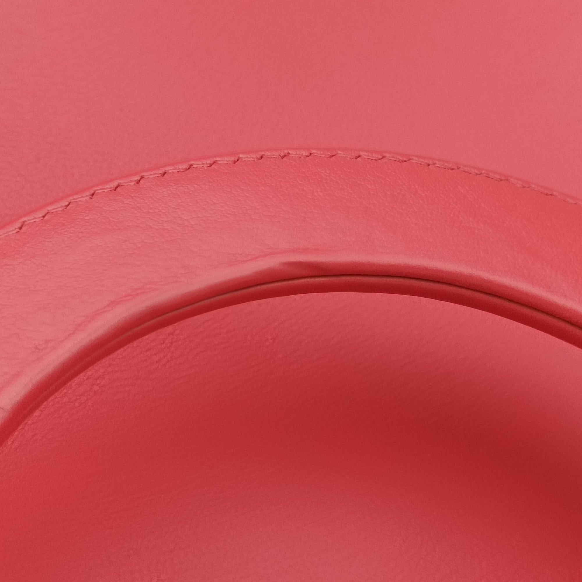 Pre-owned Christian Dior Diorissimo Pink Leather  shoulderbag | stylenewstar