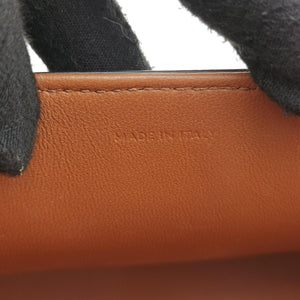 Pre-owned Celine TRIOMPHE Brown PVC coated canvas  shoulderbag | stylenewstar