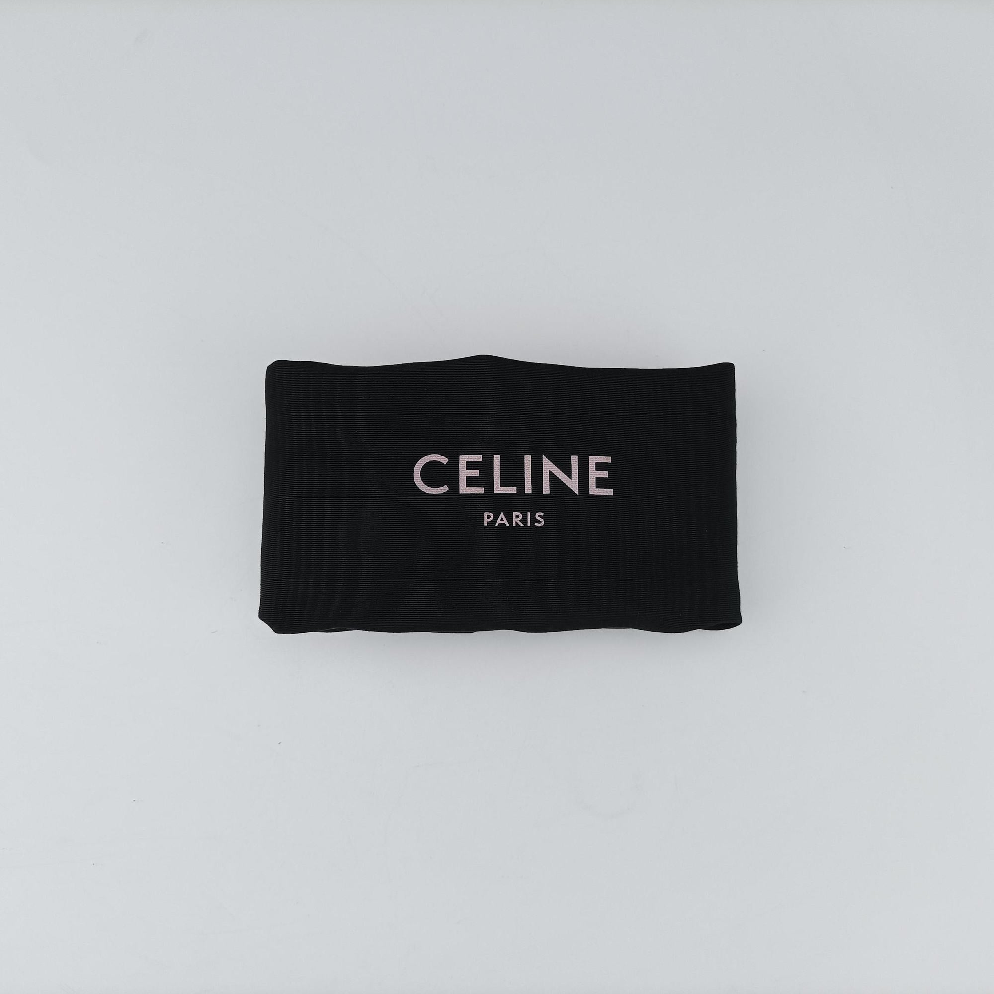 Pre-owned Celine TRIOMPHE Brown PVC coated canvas  shoulderbag | stylenewstar