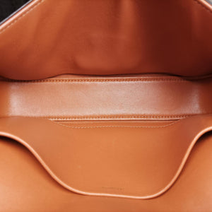Pre-owned Celine TRIOMPHE Brown PVC coated canvas  shoulderbag | stylenewstar
