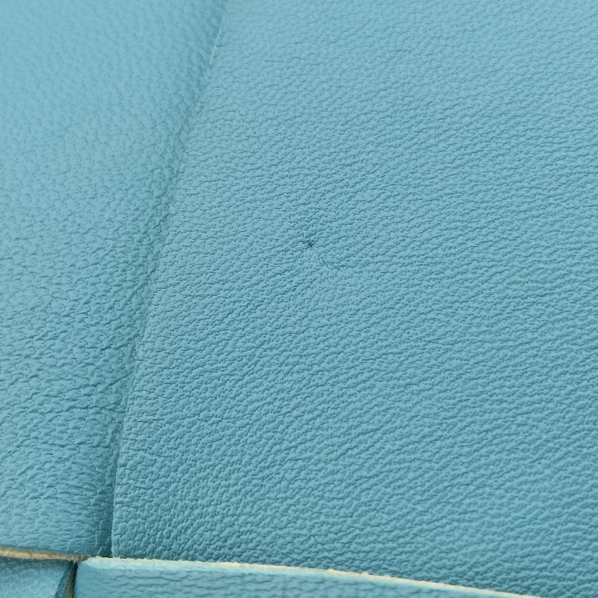 Pre-owned Bottega Veneta THE ARCO Tote Blue lambskin  handbag | stylenewstar