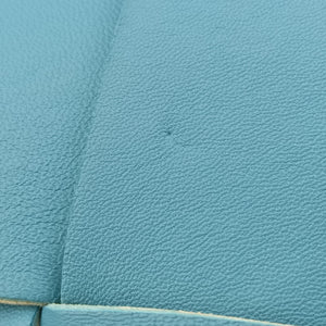 Pre-owned Bottega Veneta THE ARCO Tote Blue lambskin  handbag | stylenewstar