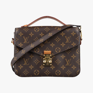 Pre-owned Louis Vuitton Pochette Metis MM Brown Monogram Canvas M44875 shoulderbag | stylenewstar