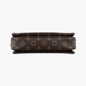 Pre-owned Louis Vuitton Pochette Metis MM Brown Monogram Canvas M44875 shoulderbag | stylenewstar