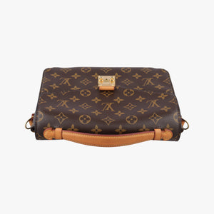Pre-owned Louis Vuitton Pochette Metis MM Brown Monogram Canvas M44875 shoulderbag | stylenewstar
