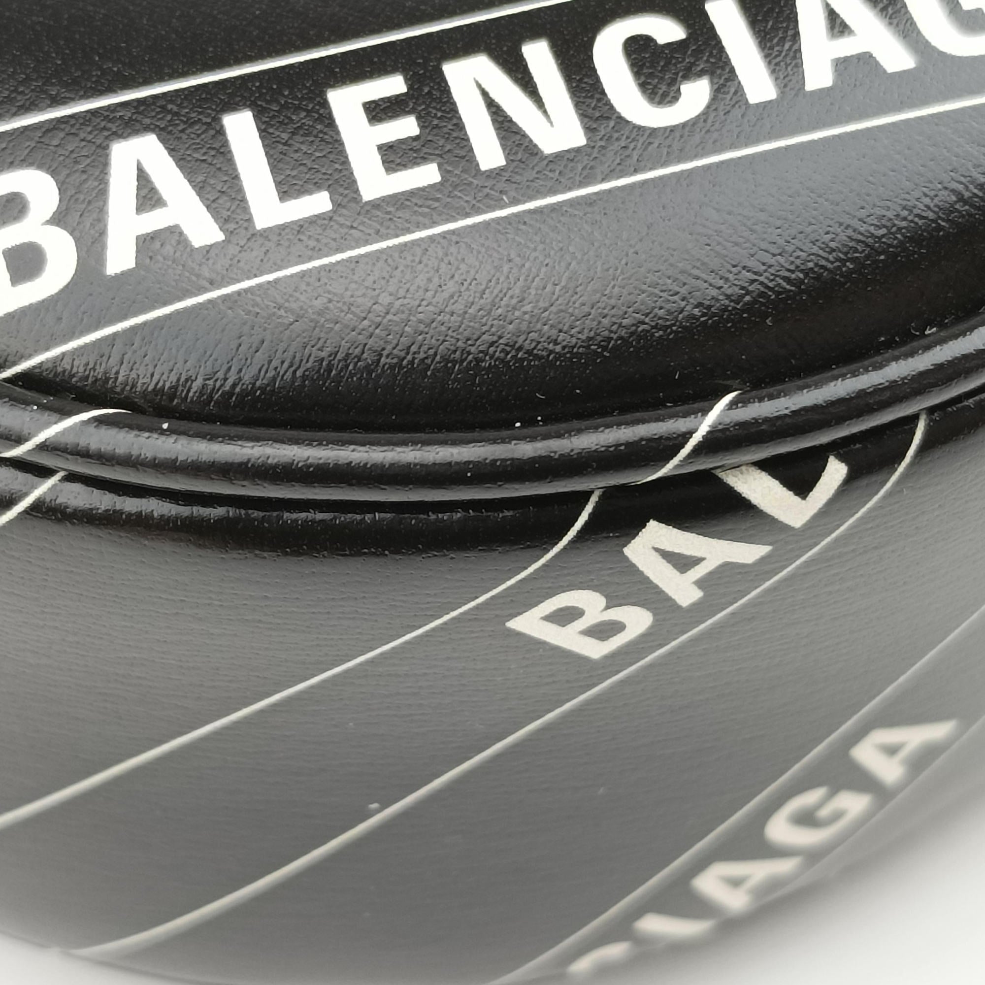 Pre-owned Gucci Gucci x Balenciaga The Hacker Project Jackie 1961 Black Leather 636712 shoulderbag | stylenewstar