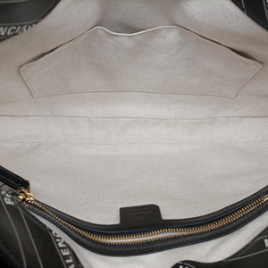 Pre-owned Gucci Gucci x Balenciaga The Hacker Project Jackie 1961 Black Leather 636712 shoulderbag | stylenewstar