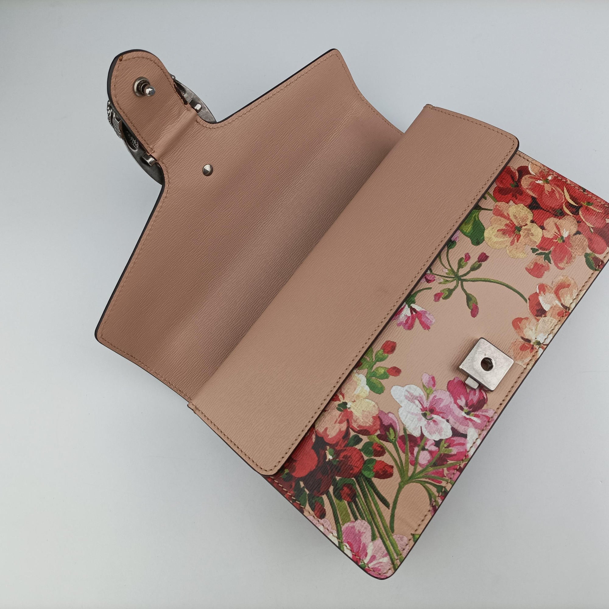 Pre-owned Gucci Dionysus Pink×multi Leather 400249 shoulderbag | stylenewstar