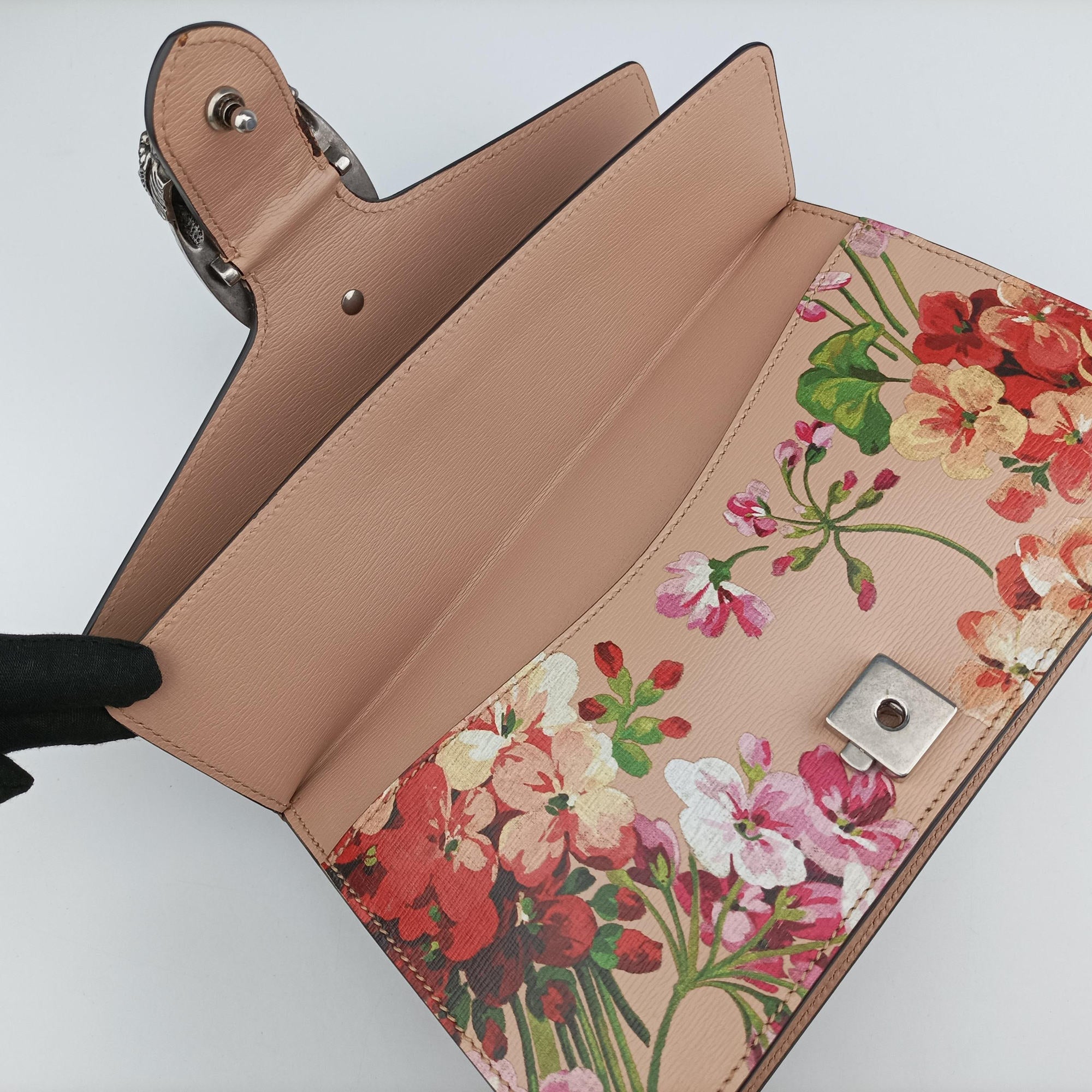 Pre-owned Gucci Dionysus Pink×multi Leather 400249 shoulderbag | stylenewstar