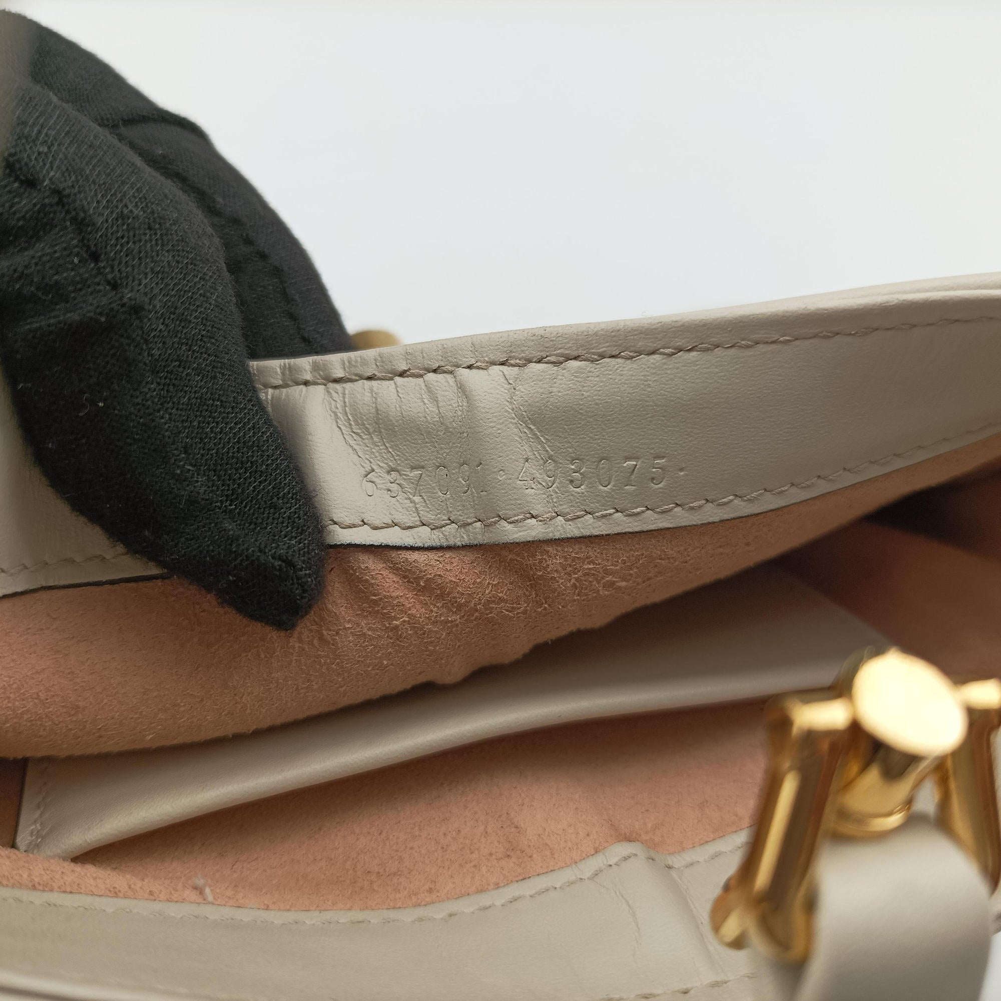 Pre-owned Gucci JACKIE 1961 White Leather 637091 handbag | stylenewstar
