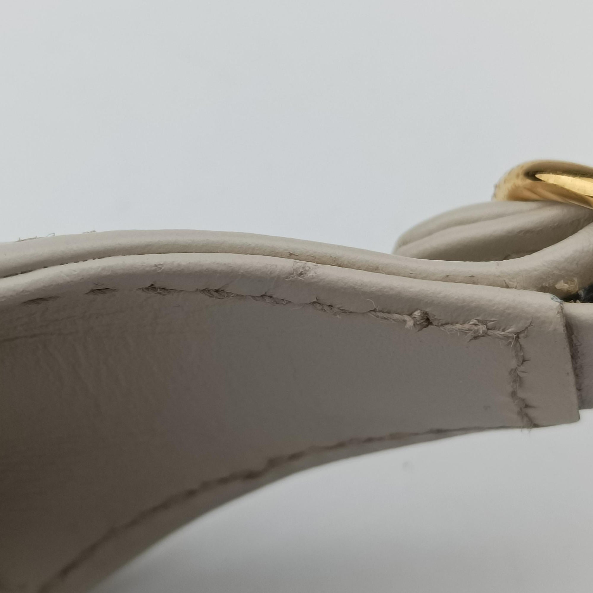 Pre-owned Gucci JACKIE 1961 White Leather 637091 handbag | stylenewstar